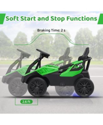 12V Ride on Car Electric UTV with Remote and Music for Big Kids