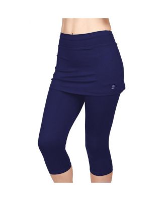 Women's UV Staples Abaza 13in Tennis Skirt with Capri Leggings