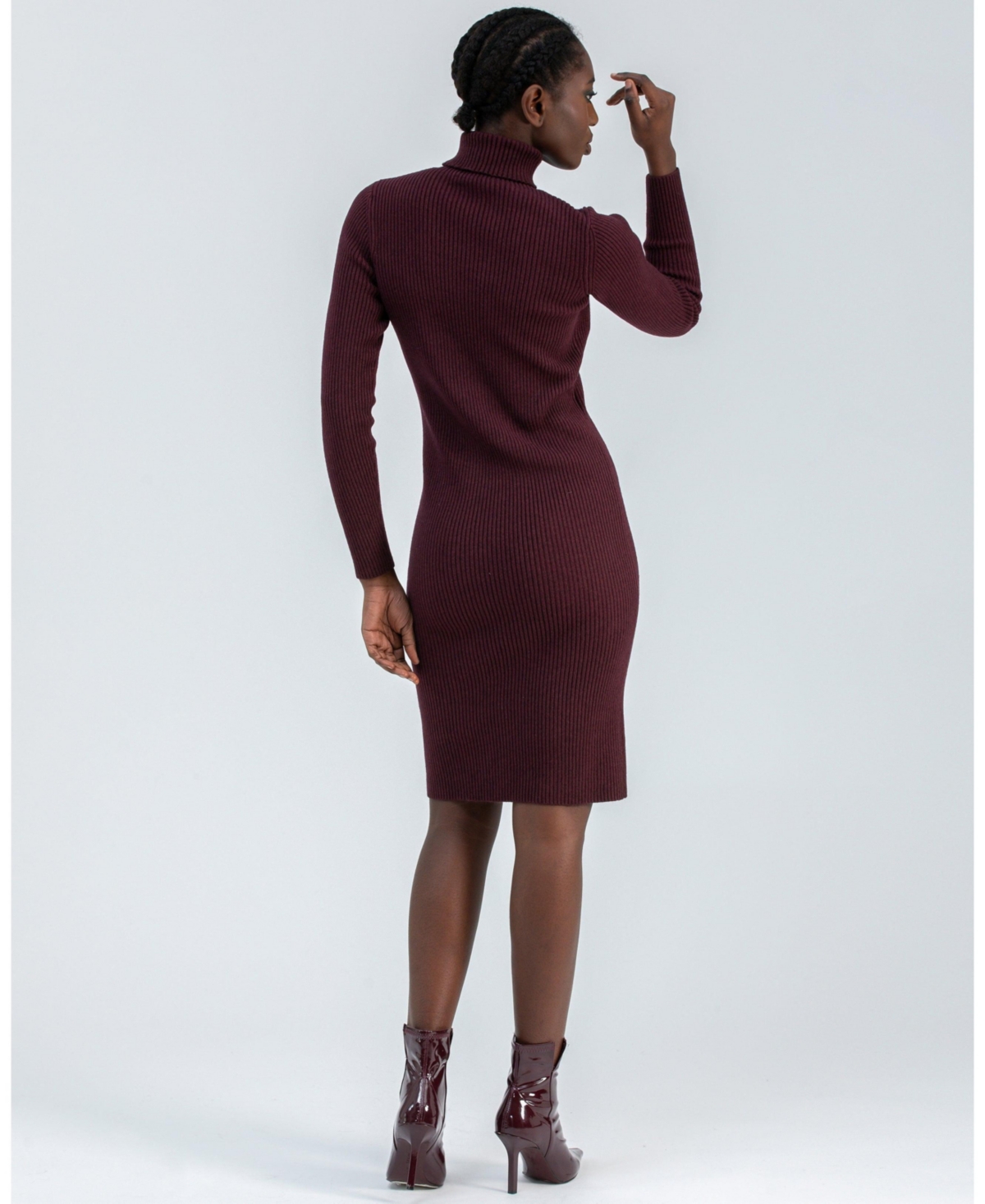 Pietro Brunelli Milano Women's Ribbed Celeste Mini Dress