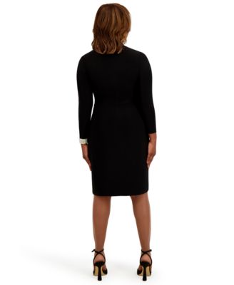 Women's City Wrap V-Neck Dress