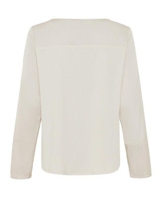 Women's Mixed Media Blouse