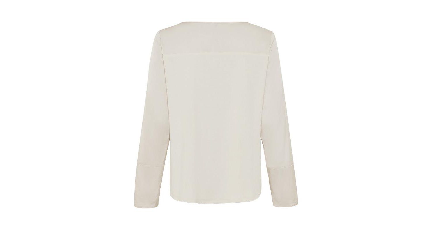 Women's Mixed Media Blouse
