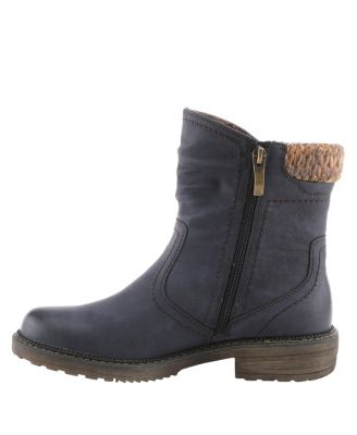 Wibea Women's Booties with Faux Fur Lining