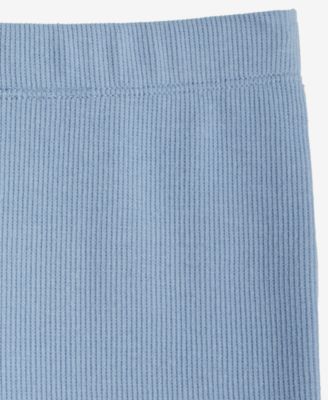 Girls' Toddler 2T-4T Ribbed Flared Leggings, Macy's Exclusive