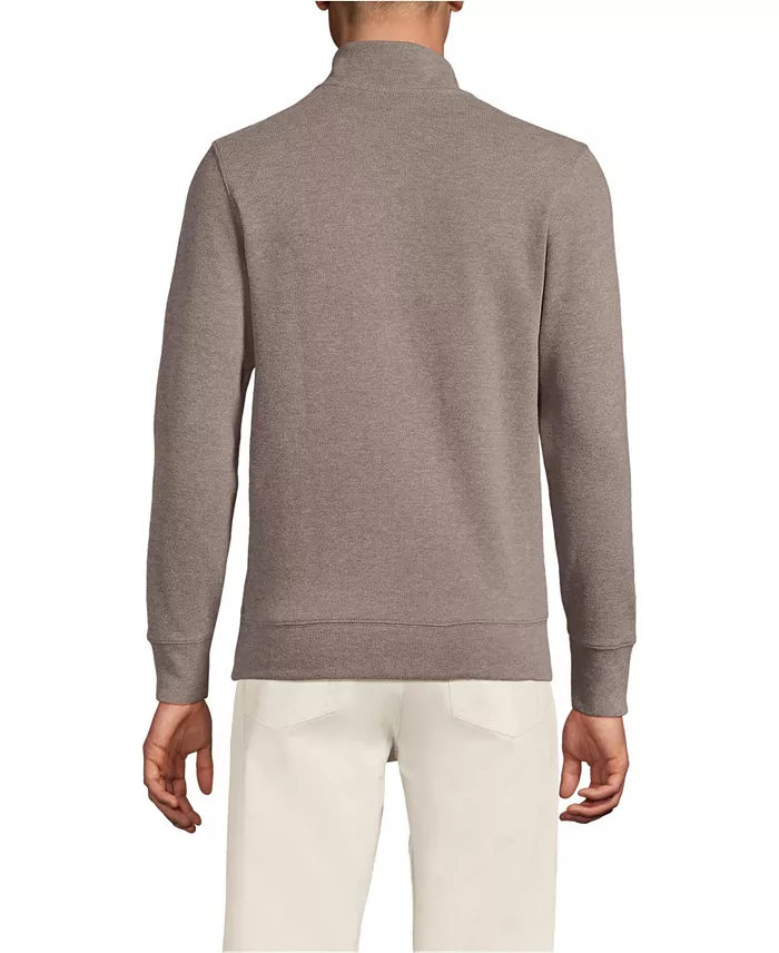 Men's Bedford Rib Quarter Zip Pullover Sweater - thumbnail 9