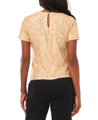 Women's Short Sleeve Side Knot Top