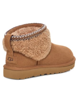 UGG Women's Classic Ultra Mini Max Curly Boots