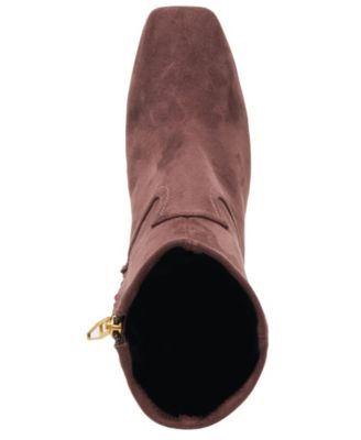 Women's Roan Square-Toe Pull-On Stretch Dress Booties