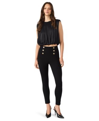 Women's Cherra Crewneck Bubble Hem Top