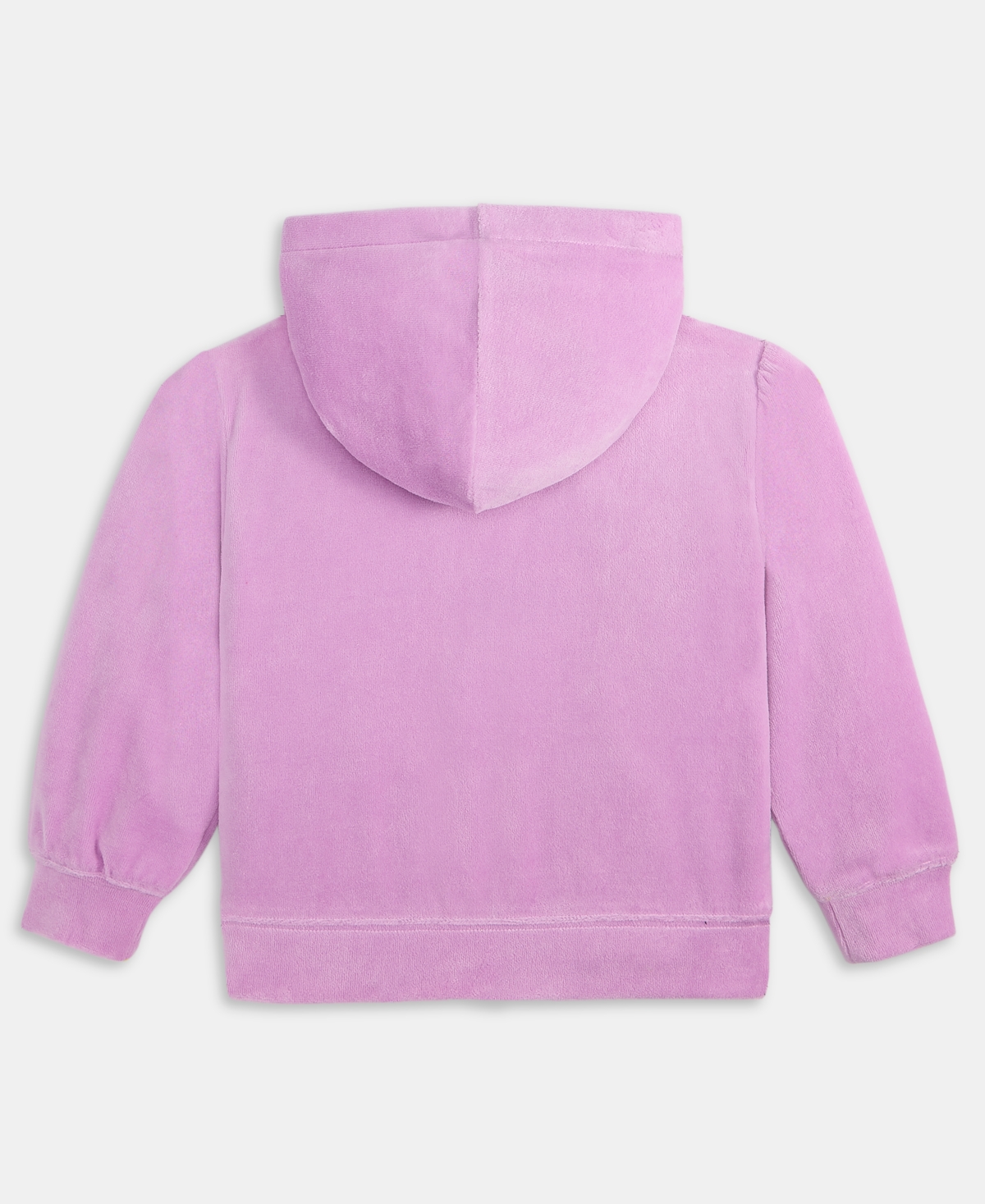 Epic Threads Girls Toddler 2t-4t Ribbon Velour Zip Hoodie, Macy's Exclusive In Purple