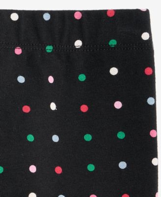 Toddler Girls Multi-Dot Printed Leggings, Macy's Exclusive