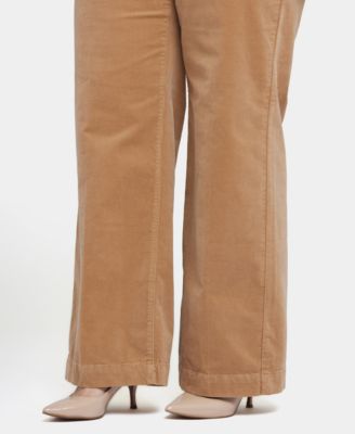 Plus Size Corduroy Teresa Wide Leg Pants