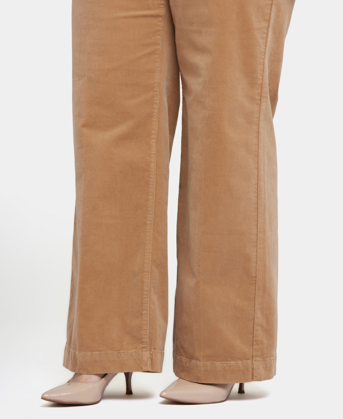Nydj Plus Corduroy Teresa Wide Leg Pants