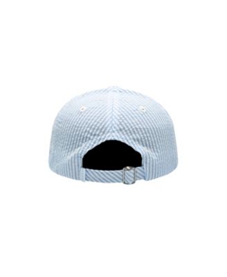 Boys' Lil Bro Seersucker Baseball Hat in Blue