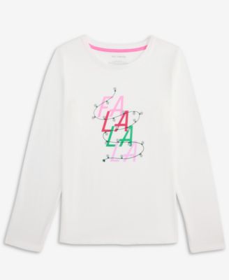 Epic Threads - Little & Big Girls Fa La La La Graphic T-Shirt