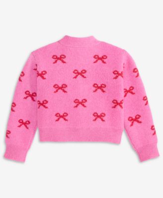 Girls Toddler 2T-4T Bows Cardigan, Macy's Exclusive