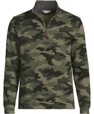 Big & Tall Bedford Rib Casual Quarter Zip Sweater