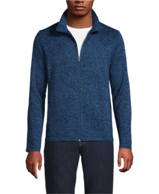 Men's Sweater Fleece Zip Front Jacket