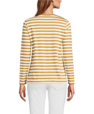 Women's Supima Cotton Long Sleeve V-Neck T-Shirt