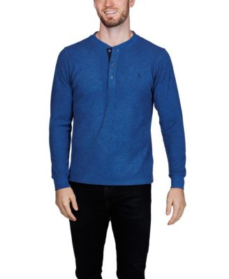 Men's Cozy Knit Henley T-Shirts