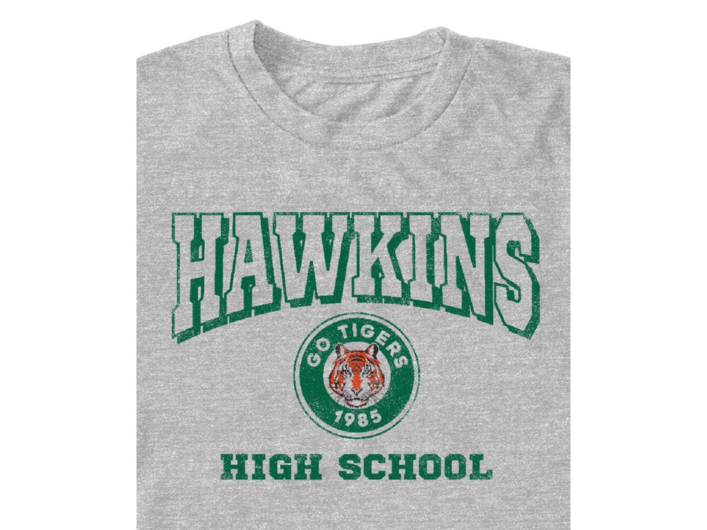 Мужская футболка Fifth Sun Stranger Things Short Sleeve Crewneck, цвет: Меланжевый — фото 2