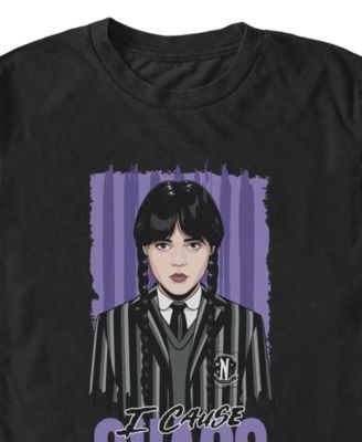 Men's Wednesday Chaos Crewneck T-Shirt