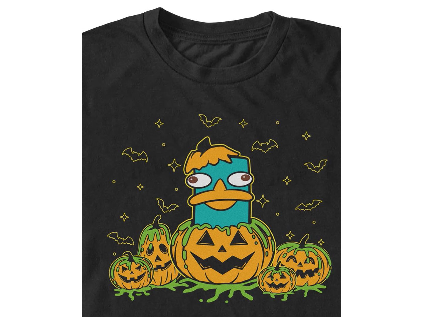 Мужская футболка Fifth Sun Phineas and Ferb Short Sleeve, цвет: Чёрный — фото 3