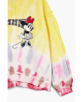 Girls's Minnie Mouse tie-dye sweatshirt