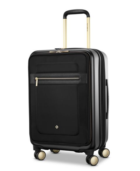 Чемодан Samsonite Mobile Solution 2 Expandable 20" Carry-On Spinner Luggage, цвет: Чёрный