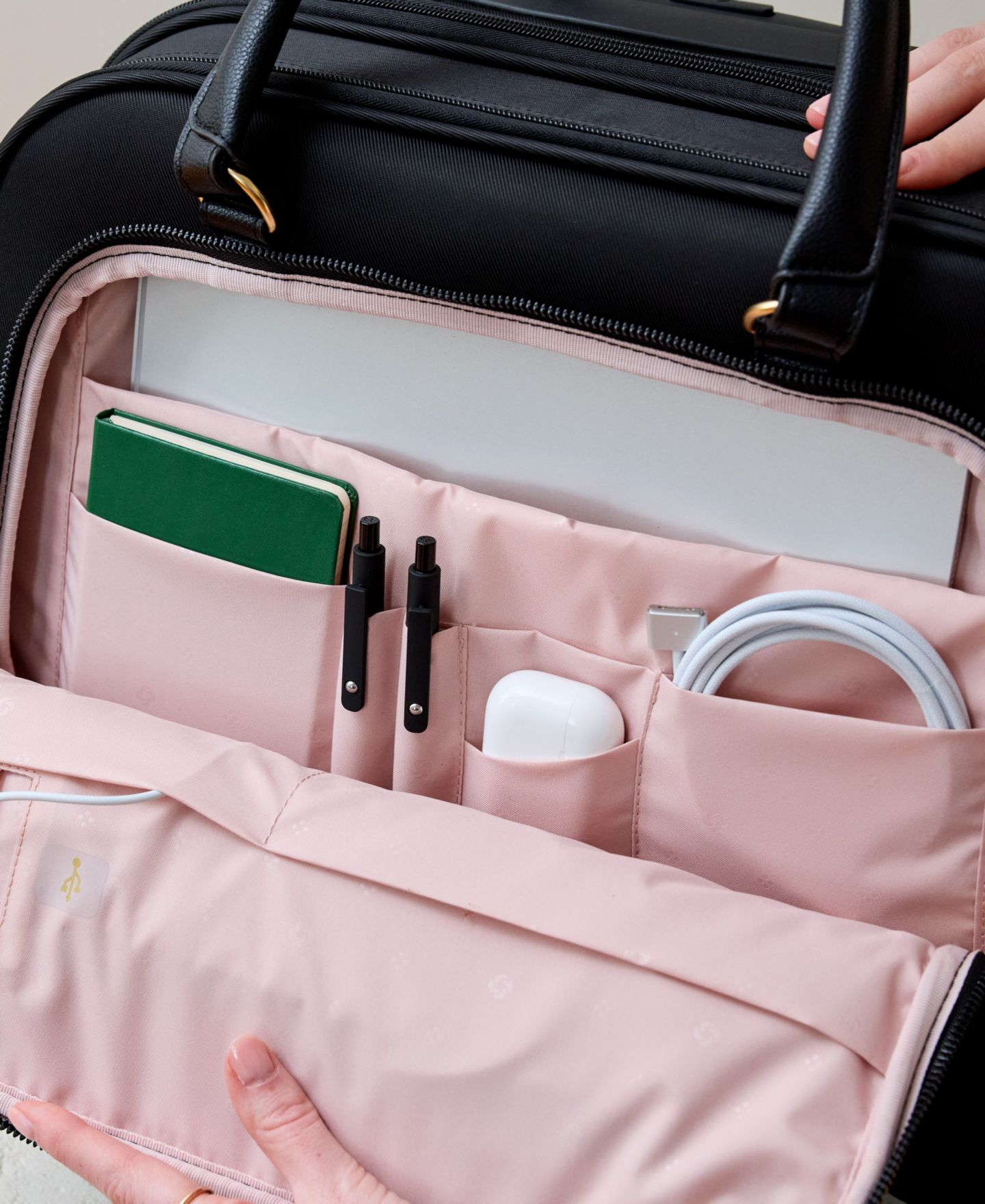 Сумка Samsonite Mobile Solution 2 Spinner 17" Mobile Office, цвет: Чёрный — фото 14