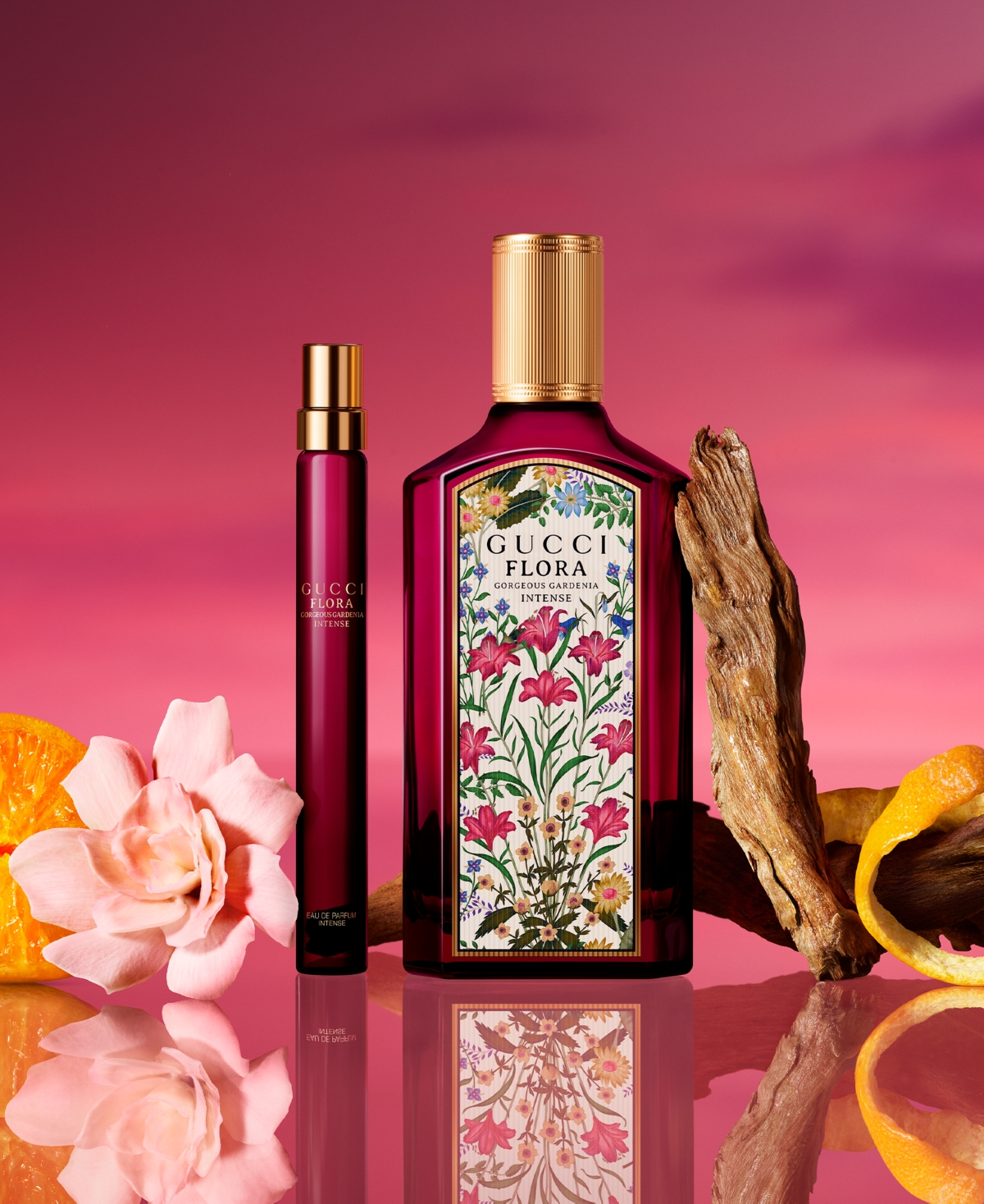 Gucci 2-pc. Flora Gorgeous Gardenia Intense Eau De Parfum Fragrance Set In Transparent