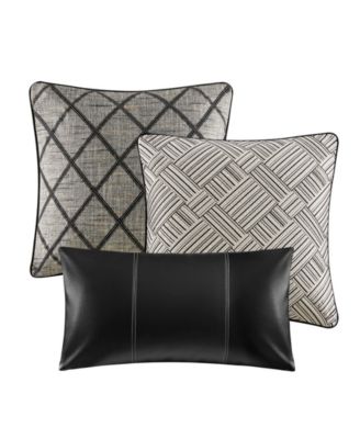 Reed Jacquard 8-Pc. Comforter Set, Queen