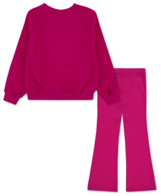 Girls' 2T-6X Wild Warmth Top and Leggings, 2-Piece Set