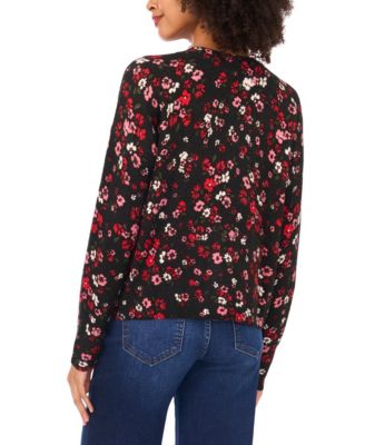 Women's Printed Crewneck Sweater