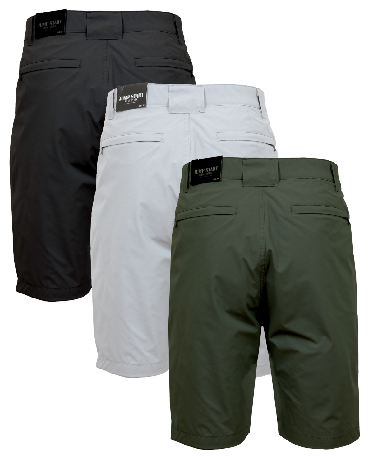 Galaxy By Harvic Men's 3-Pack Slim Fit Short