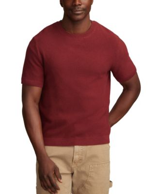Men's Short Sleeve Crewneck Sweater