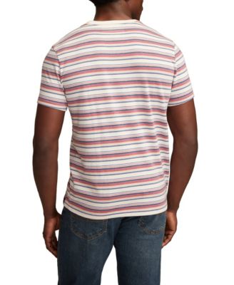 Men's Venice Burnout Stripe Crew Neck T-Shirt