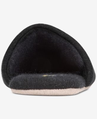 Women's Cashmere Solid Slippers