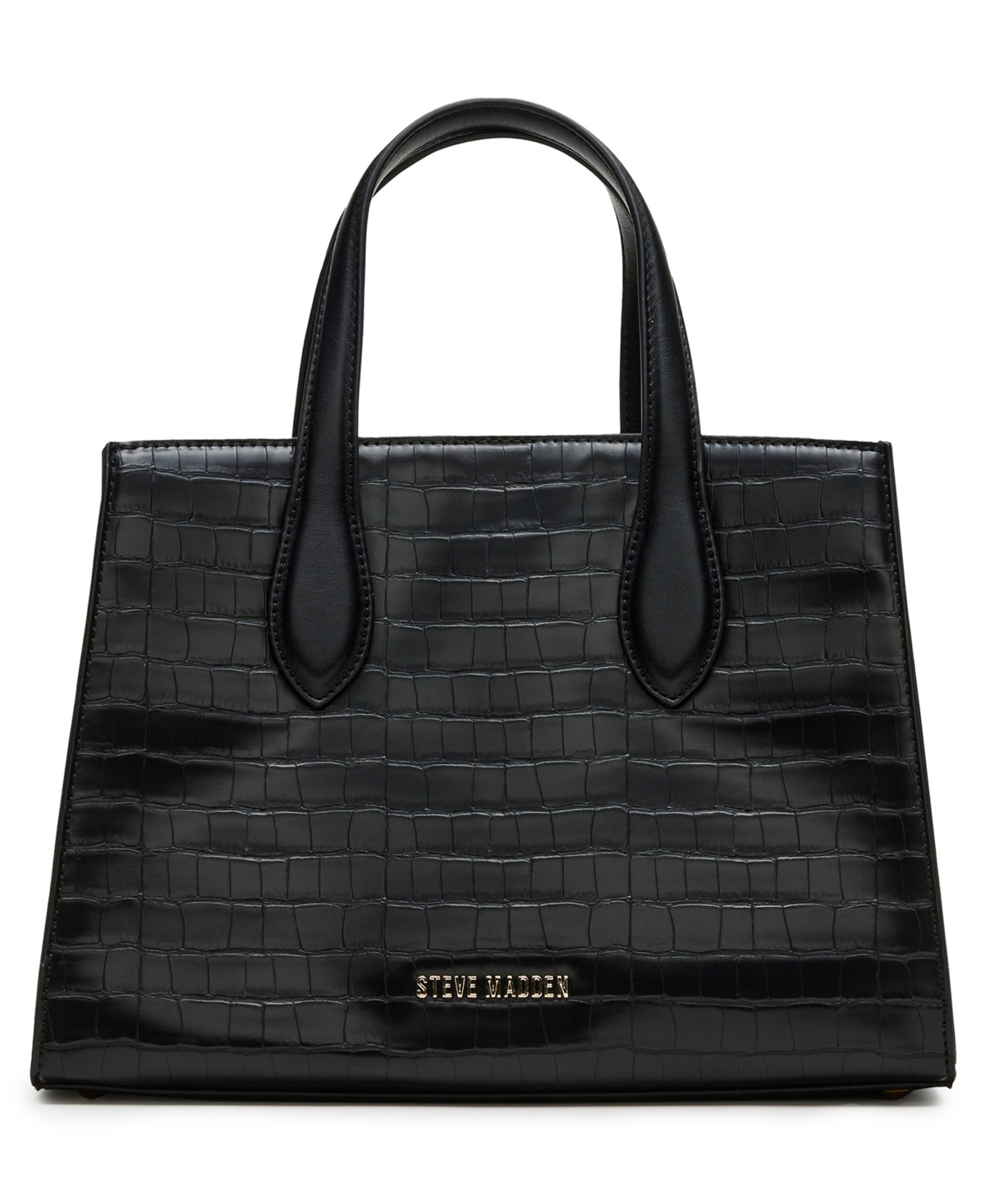 Steve Madden Bcalleb Box Small Tote Bag In Black