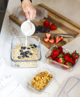 4-Piece Glass Food Storage Set