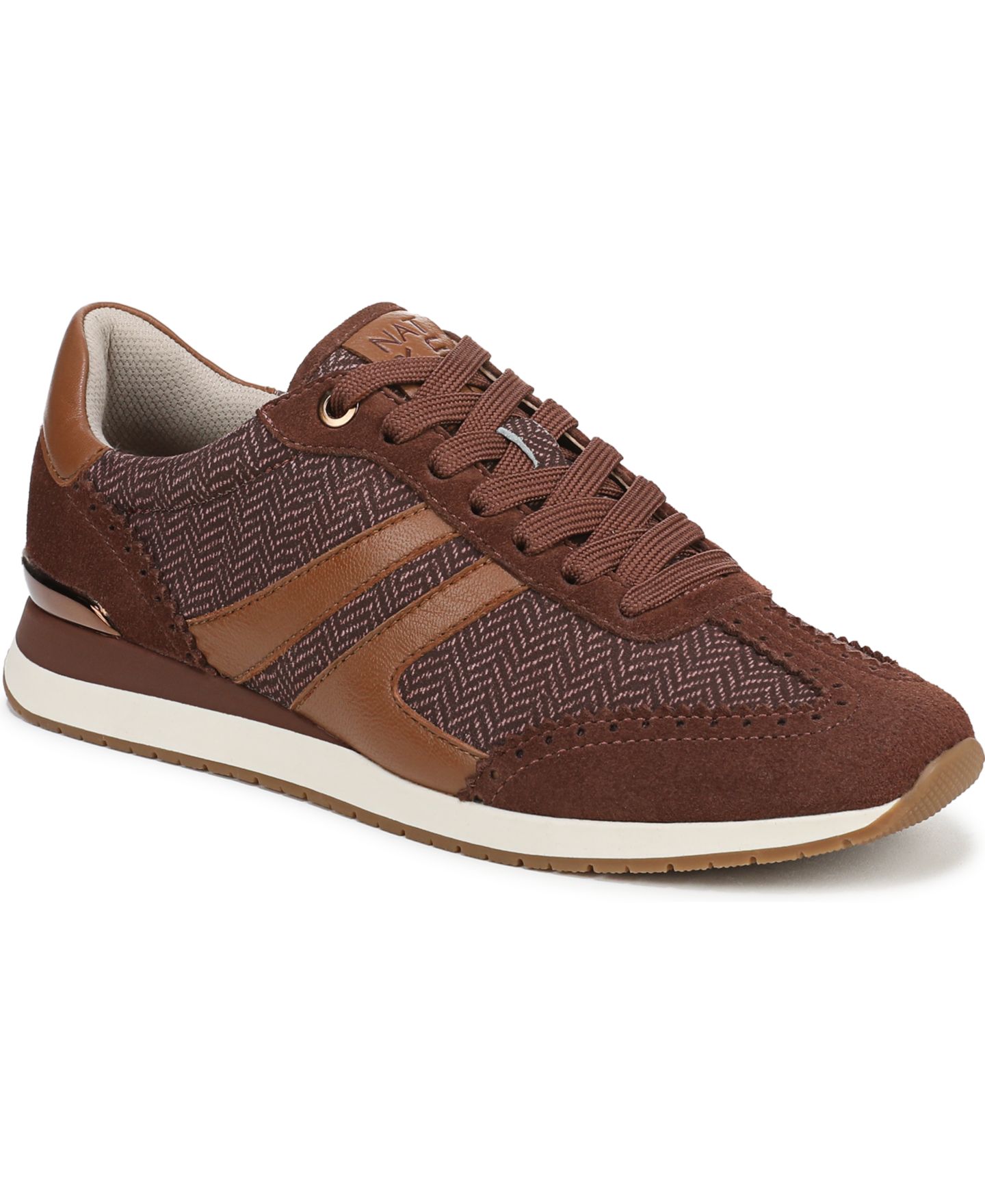 Женские кроссовки Naturalizer Lorena Closed Round Toe Lace Up, цвет: Разноцветный — фото 1