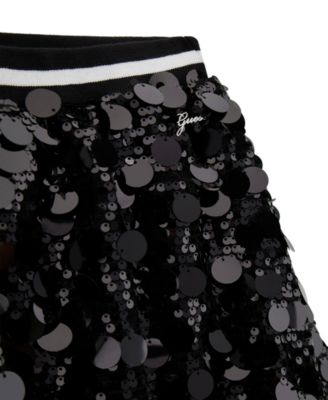 Girls' 7-16 All Over Sequin Midi Skirt