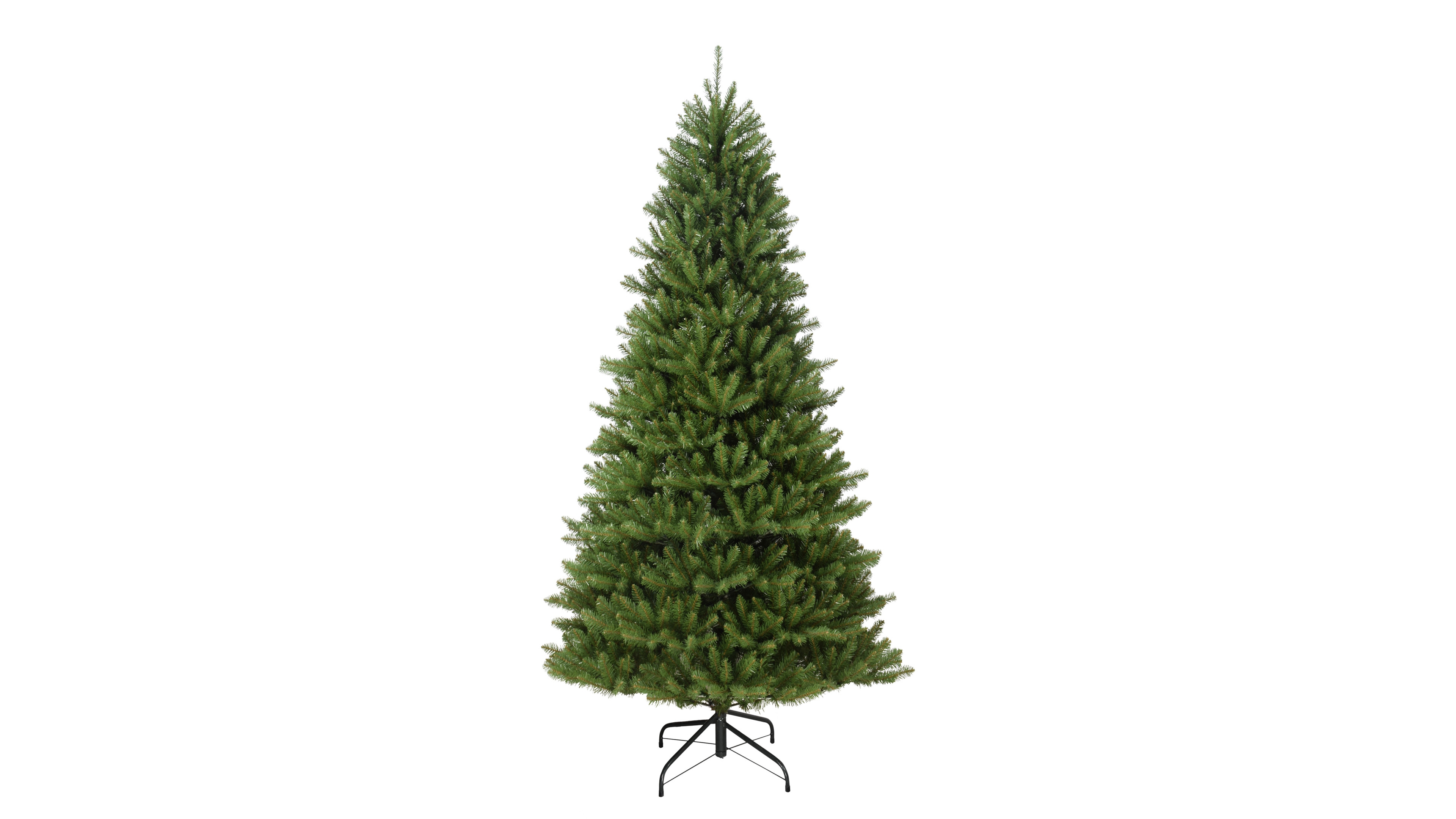 Puleo 7FT Unlit Franklin Fir Artificial Unlit Christmas Tree