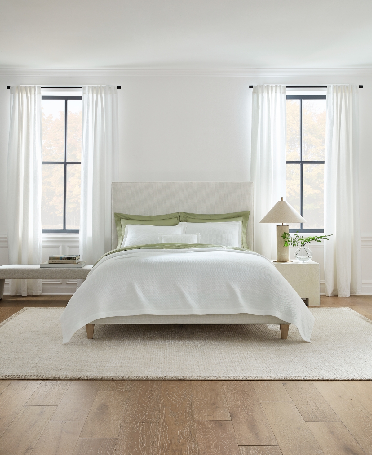 Sferra Rombo Cotton Coverlet, King In Pink