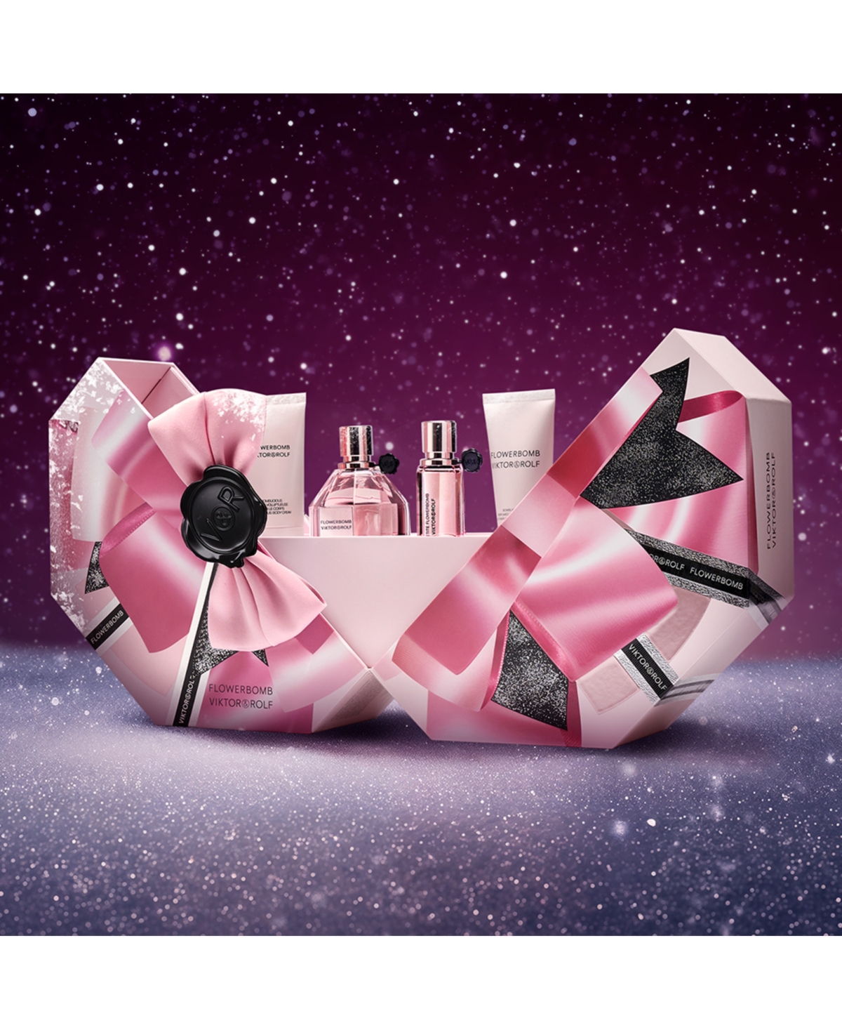 Viktor & Rolf 4-Pc. Flowerbomb Luxury Eau De Parfum Gift Set