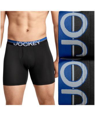 Men's Big & Tall 2-Pack Infinite Cool Long Leg Boxer Briefs