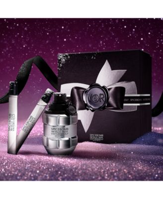 Spicebomb 3 pc. Metallic Musk Eau de Parfum Cologne and Travel Spray Gift Set