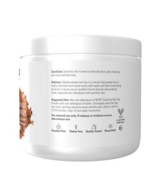 Red Clay Powder Moroccan ,6 OZ.