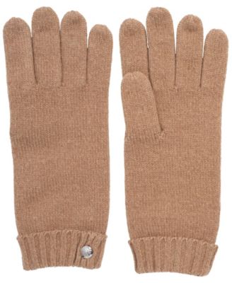 Crest Knit Gloves