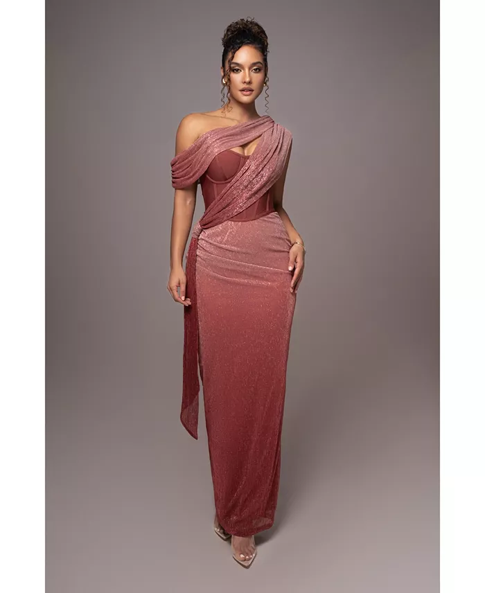 Women's Celestina Draped Maxi Dress